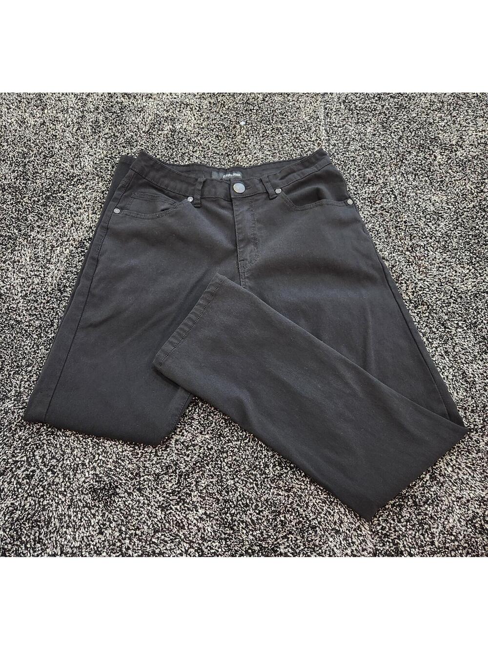 G Fried Denim Pants Men 34x30 Slim Straight Black Stretch Jeans